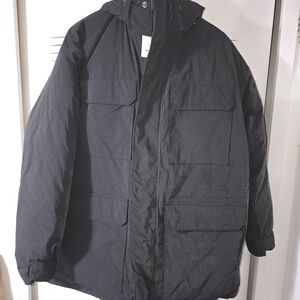 Zara Mens Parka Jacket